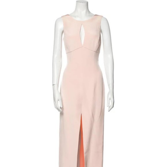 Pink/Peach James Purcell Formal Maxi Dress size M/8 - Picture 1 of 10